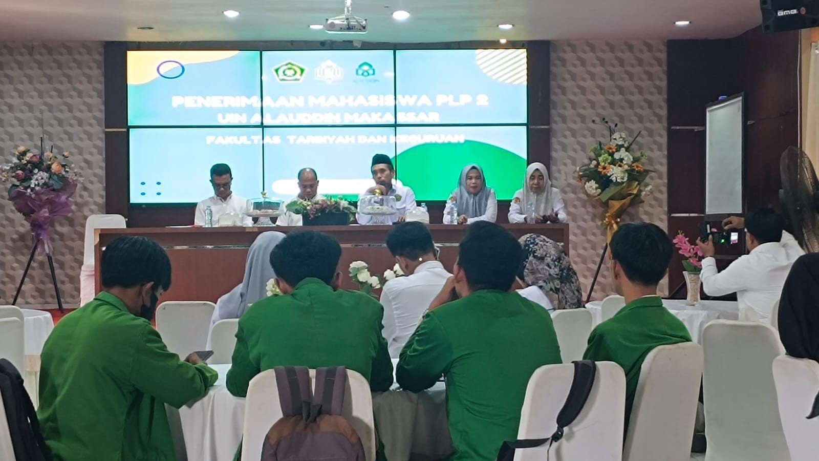 Penerimaan Mahasiswa PLP 2 UIN Alauddin Makassar di MTsN 1 Kota Makassar